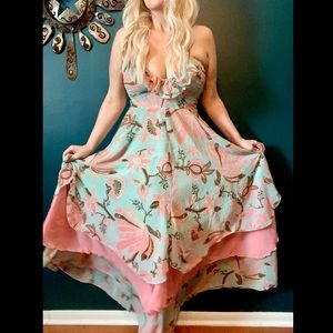 Goddess maxi dress